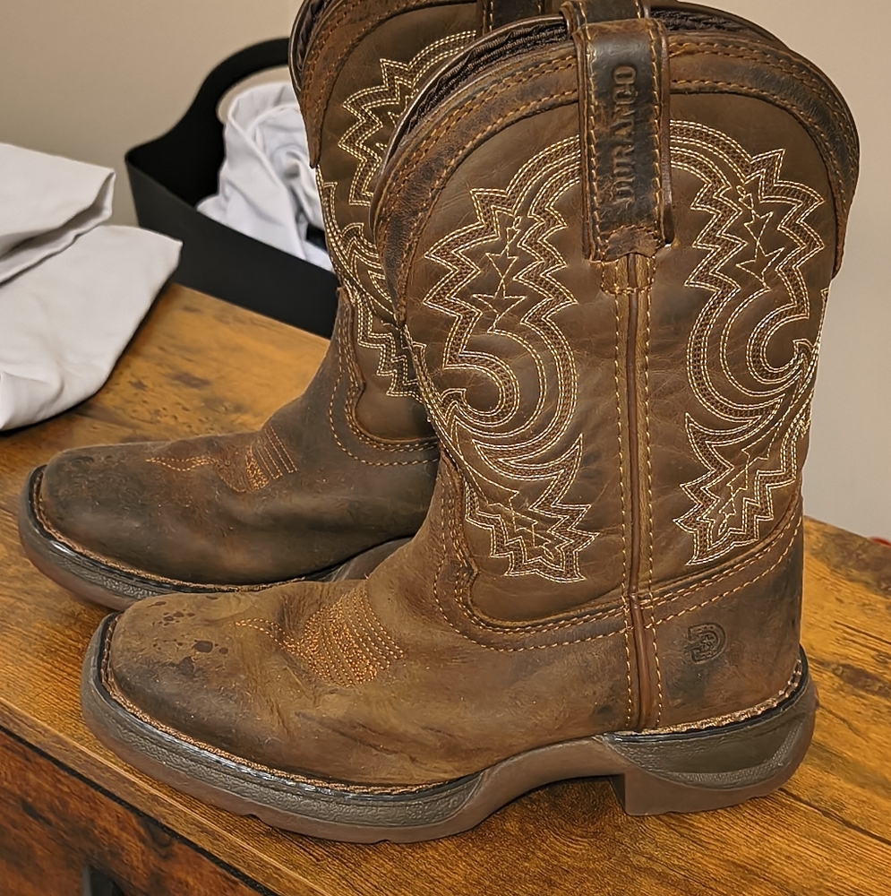 Durango Kids' Brown Western Boots